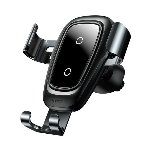 Baseus Wireless Car Holder Vent mount - Black (WXYL-B0A) - Casebump