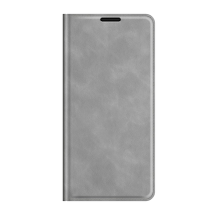 Apple iPhone 12 / 12 Pro Wallet Case Magnetic - Grey - Casebump