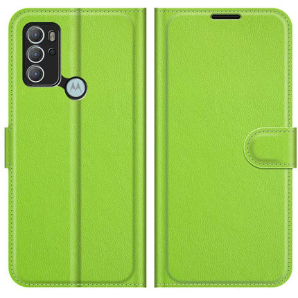 Motorola Moto G60s Book Wallet Case Texture - Green - Casebump