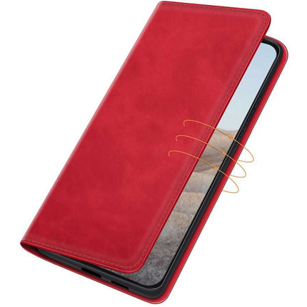 Google Pixel 5a Wallet Case Magnetic - Red - Casebump