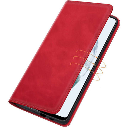 Samsung Galaxy S21 FE Wallet Case Magnetic - Red - Casebump