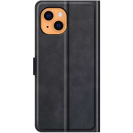 Apple iPhone 13 Mini TPU Wallet Case Magnetic - Black - Casebump