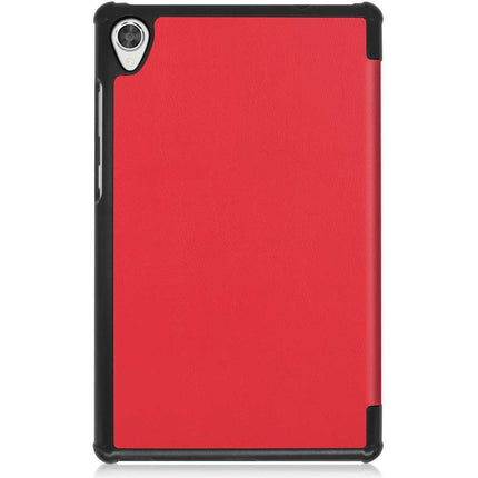 Lenovo Tab M8 3rd Smart Tri-Fold Case (Red) - Casebump