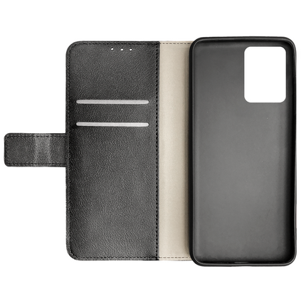 Xiaomi Redmi Note 12 5G Classic Wallet Case - Black - Casebump