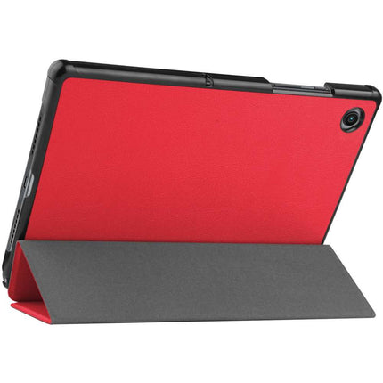 Samsung Galaxy Tab A8 Smart Tri-Fold Case (Red) - Casebump