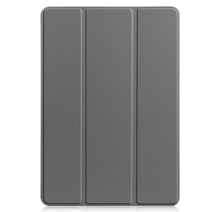 Samsung Galaxy Tab S8 Ultra Smart Tri-Fold Case With Pen Slot (Grey) - Casebump