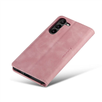 CASEME Samsung Galaxy S23+ Retro Wallet Case - Pink - Casebump