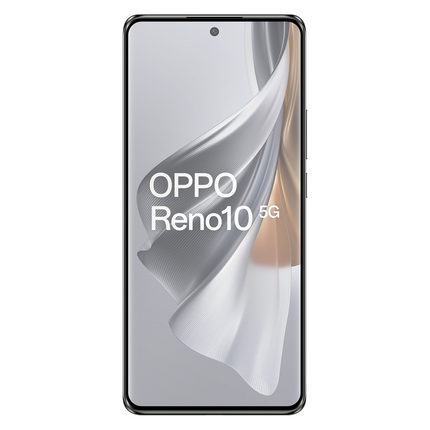 Oppo Reno10 5G Full Cover Tempered Glass -  Screenprotector - Black - Casebump