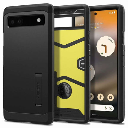 Spigen Tough Armor Case Google Pixel 6a (Black) ACS04479 - Casebump