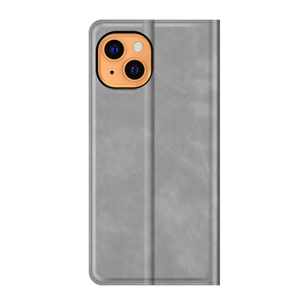 Apple iPhone 13 Wallet Case Magnetic - Grey - Casebump