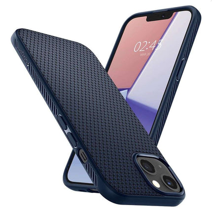 Spigen Liquid Air iPhone 13 Case (Navy) ACS03520 - Casebump