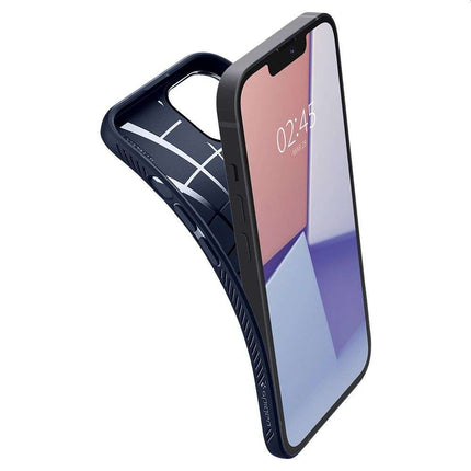 Spigen Liquid Air iPhone 13 Case (Navy) ACS03520 - Casebump