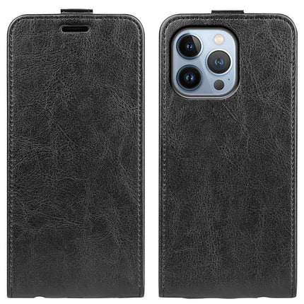 Apple iPhone 14 Pro Max Flip Case (Black) - Casebump