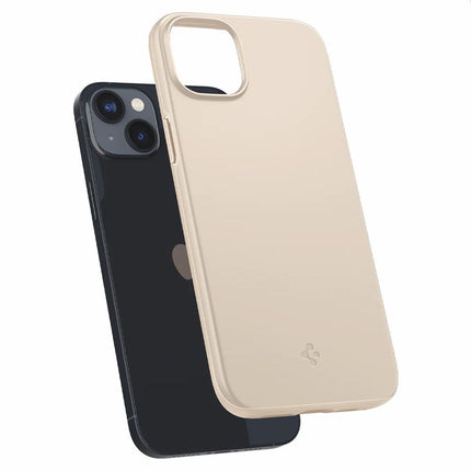 Spigen Thin Fit Apple iPhone 14 Case (Sand Beige) - ACS04793 - Casebump