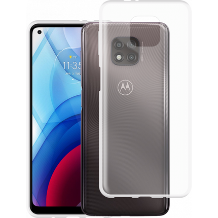 Motorola Moto G Power 2021 Soft TPU case (Clear) - Casebump