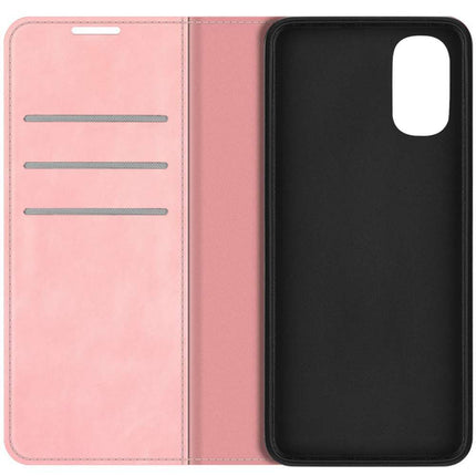 Motorola Moto G62 5G Wallet Case Magnetic - Pink - Casebump