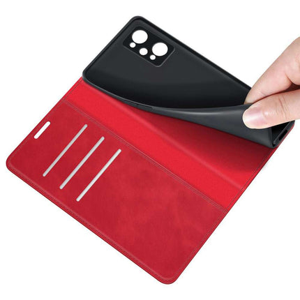 Realme GT Neo 3T Wallet Case Magnetic - Red - Casebump