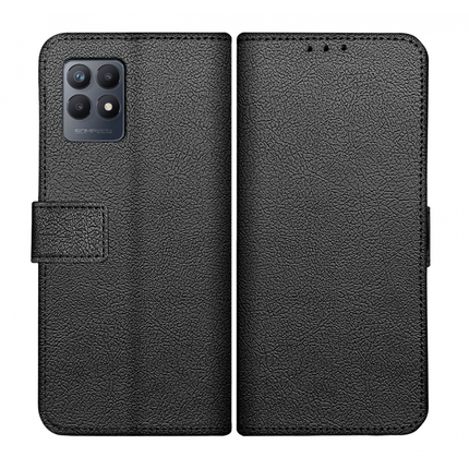 Realme Narzo 50 Wallet Case (Black) - Casebump