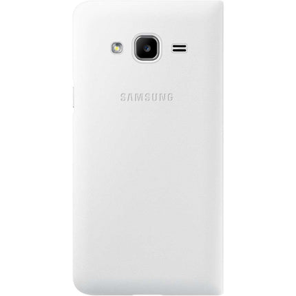 Samsung Flip Wallet Galaxy J3 (2016) (White) - EF-WJ320PW - Casebump