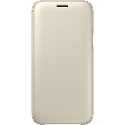 Samsung Galaxy J5 (2017) Wallet Cover (Gold) - EF-WJ530CF - Casebump