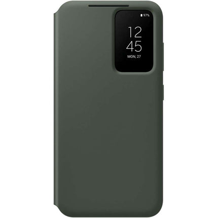 Samsung Galaxy S23 Smart View Wallet Case (Khaki) - EF-ZS911CG - Casebump