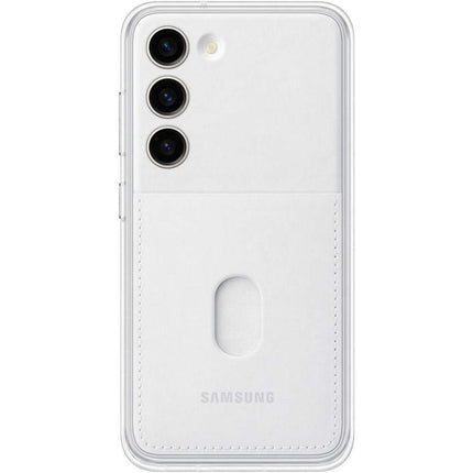 Samsung Galaxy S23 Frame Case (White) - EF-MS911CB - Casebump