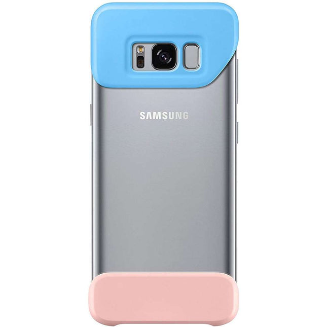 Samsung Galaxy S8 Plus 2Piece Cover (Blue/Peach) - EF-MG955CL - Casebump