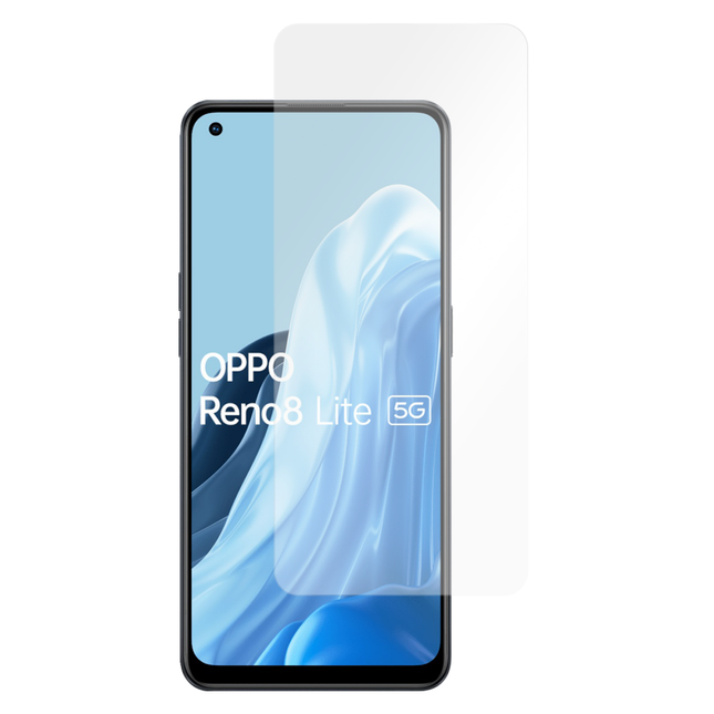 Tempered Glass Oppo Reno8 Lite Screenprotector - Casebump