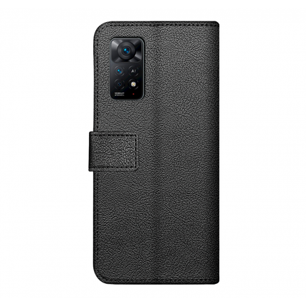 Xiaomi Redmi Note 11 Pro/11 Pro 5G Wallet Case (Black) - Casebump